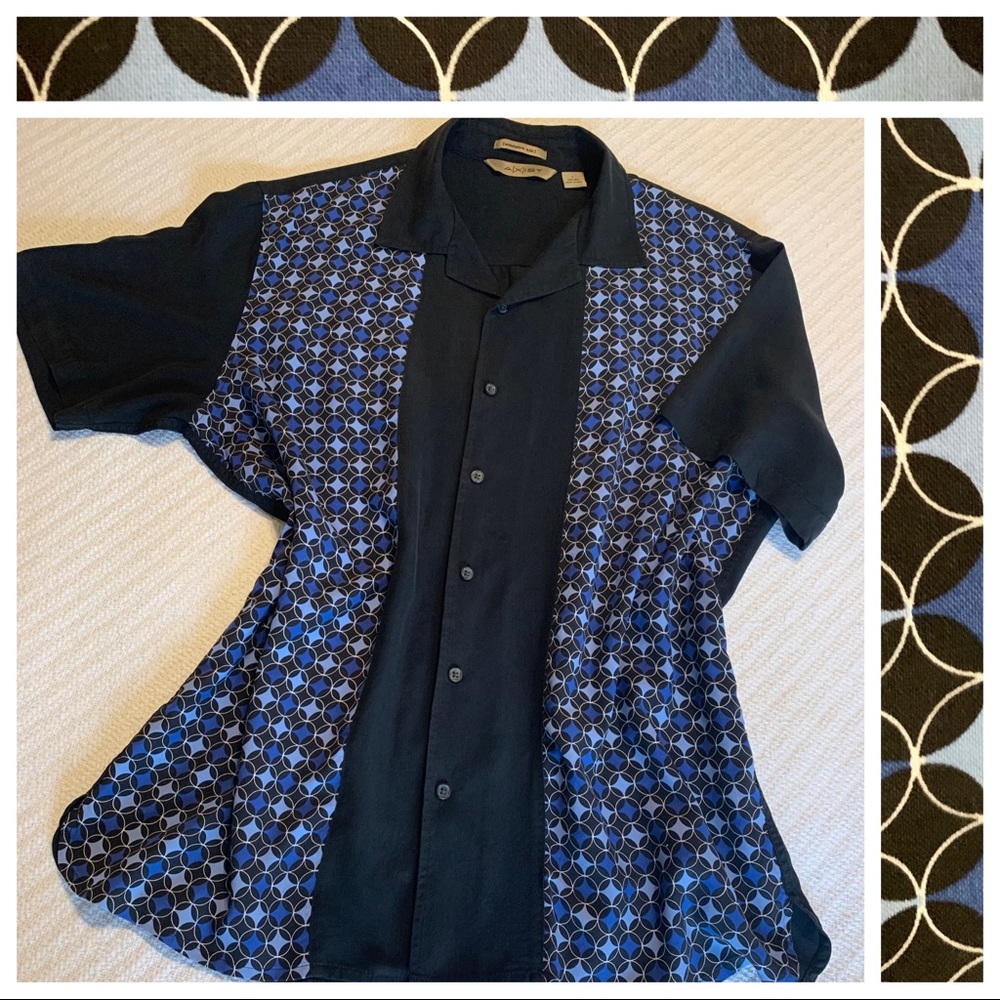 💯 Washable Silk Men’s Camp Style Casual Shirt